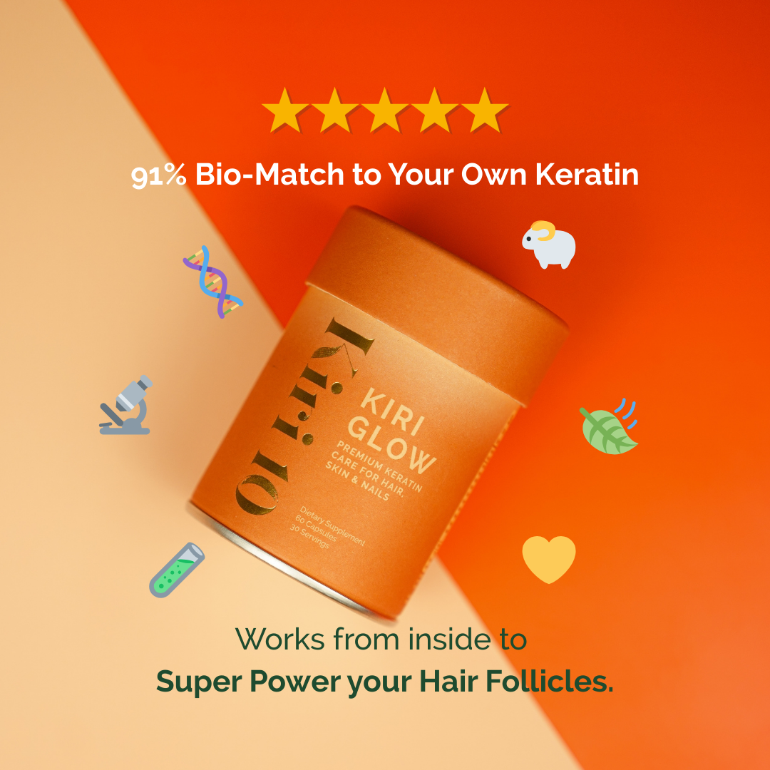 KIRIGLOW™ | Keratin Hair Growth Supplement