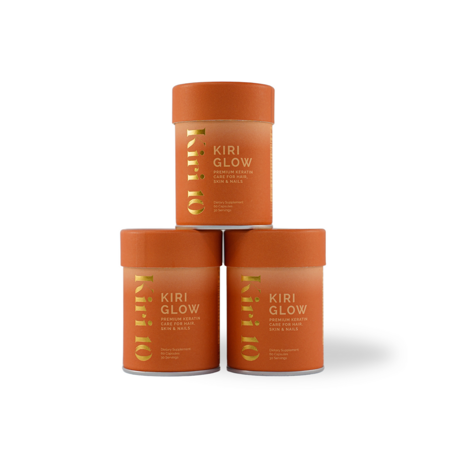 KIRIGLOW™ | HAIR, NAIL & SKIN | KERATIN CAPSULES (3 Month Supply)