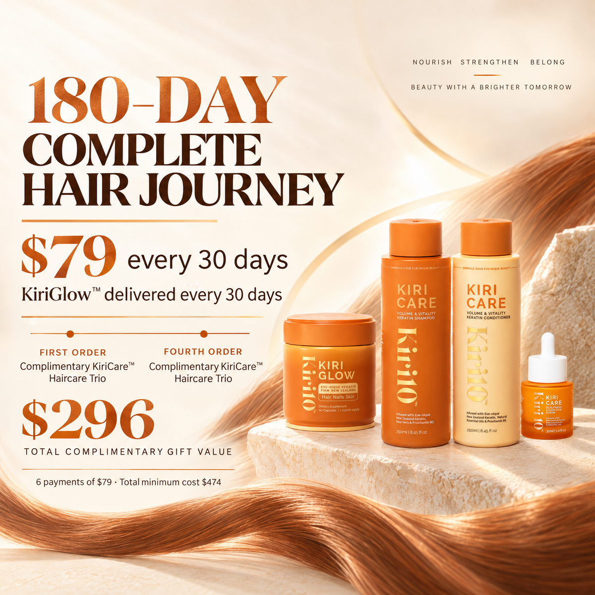 Your Inside & Out Hair Growth System